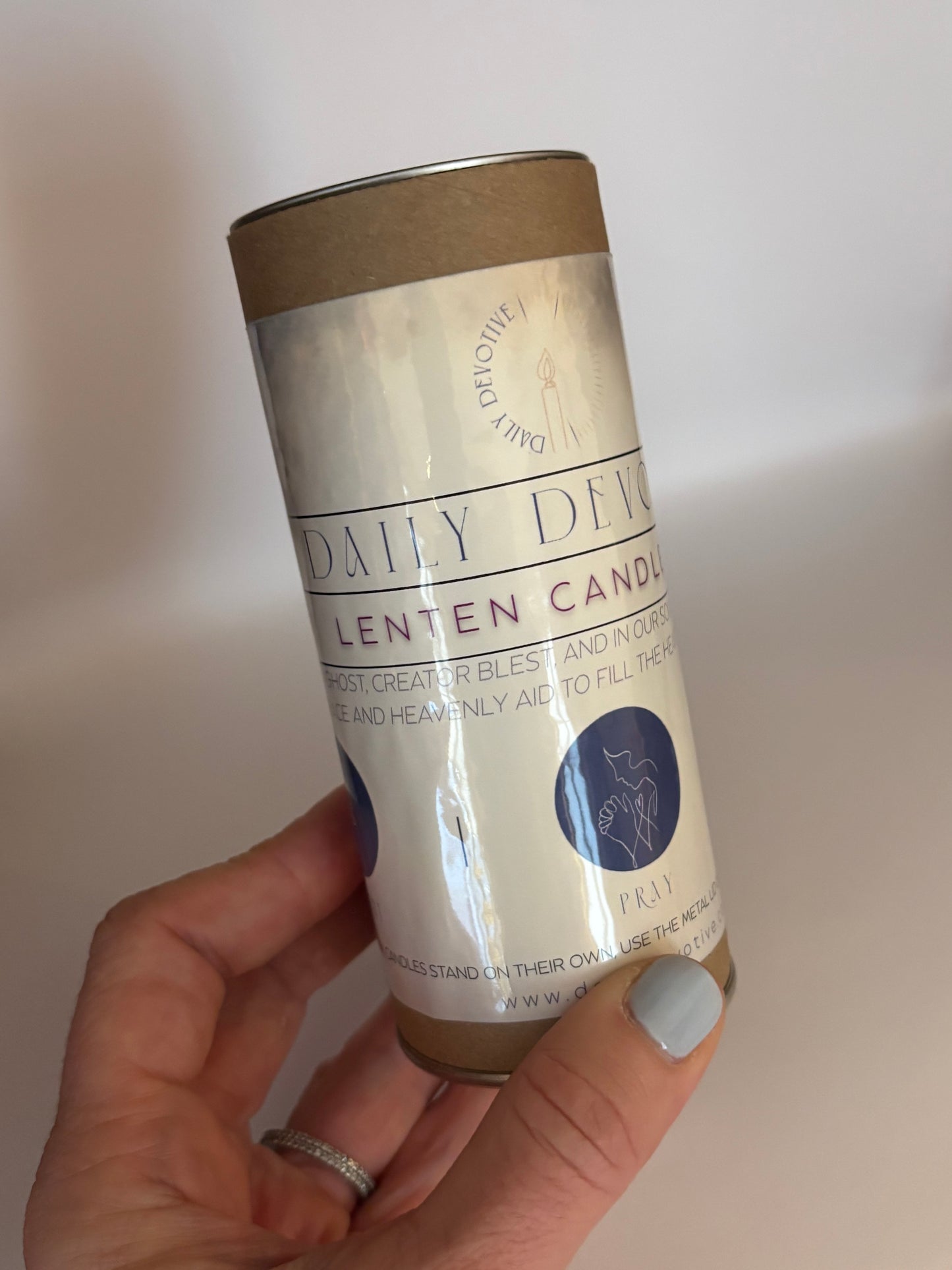Lenten Candle Kit