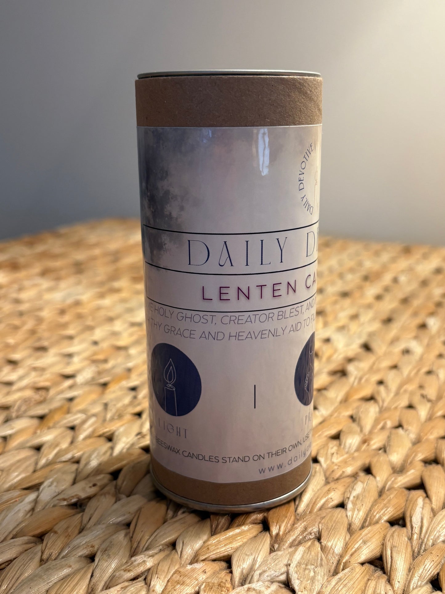Lenten Candle Kit